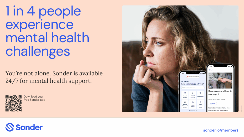 Digital banner: Mental health awareness