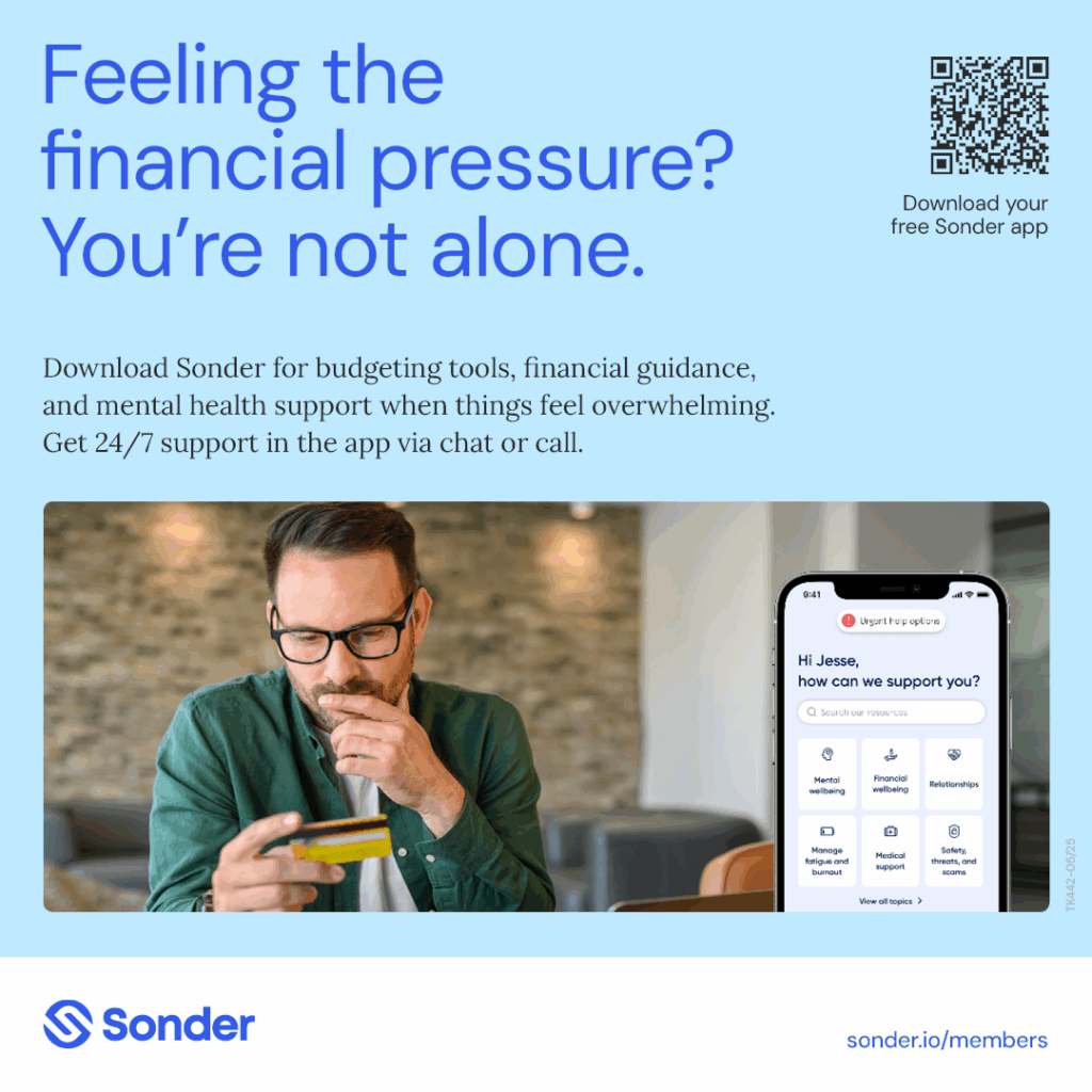 Social tile: Financial wellbeing