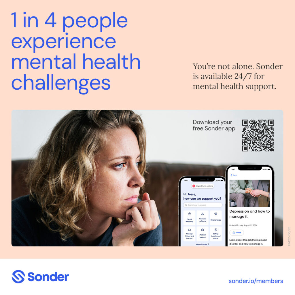 Social tile: Mental health awareness